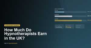 How much do hypnotherapists earn in the UK